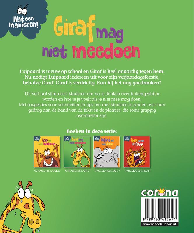 Achterkant van Giraf mag niet meedoen