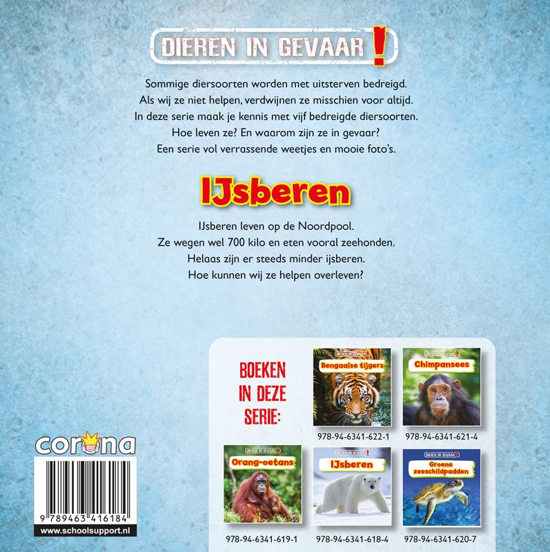 Achterkant van IJsberen