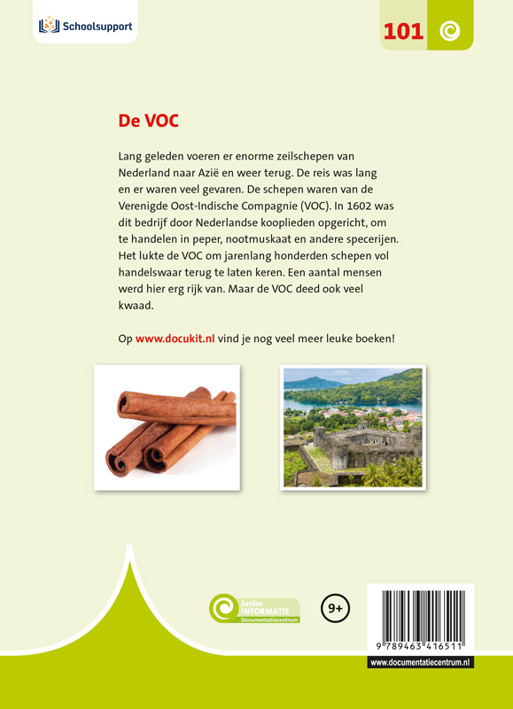 Achterkant van De VOC