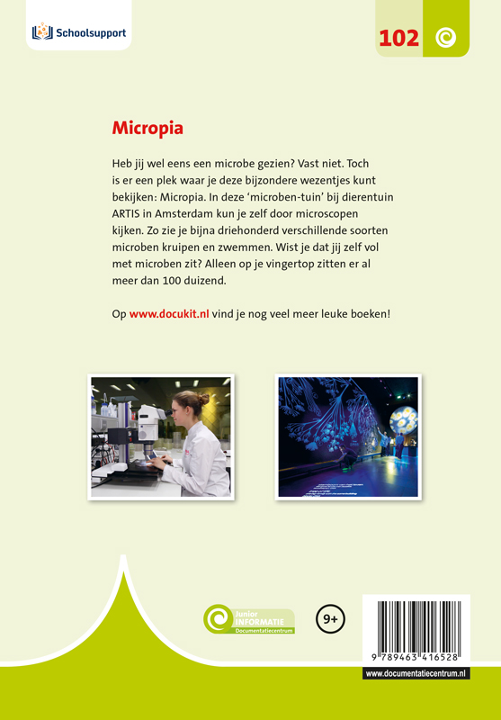 Achterkant van Micropia