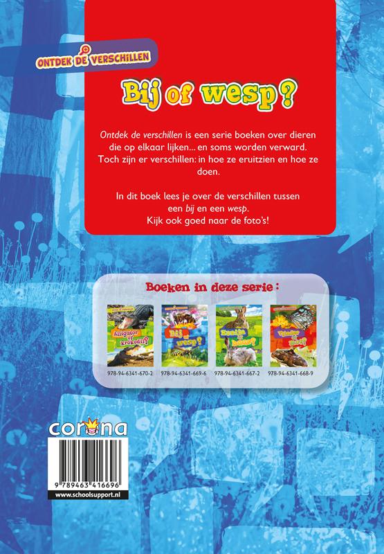 Achterkant van Bij of wesp?