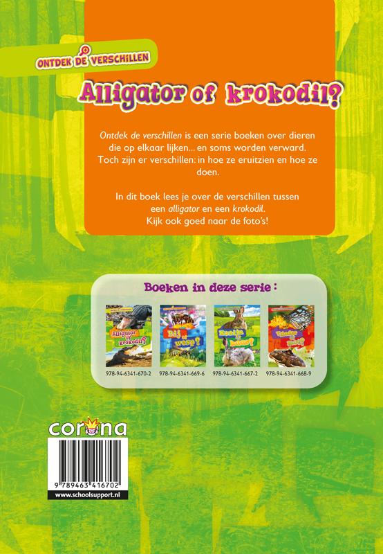 Achterkant van Alligator of krokodil?