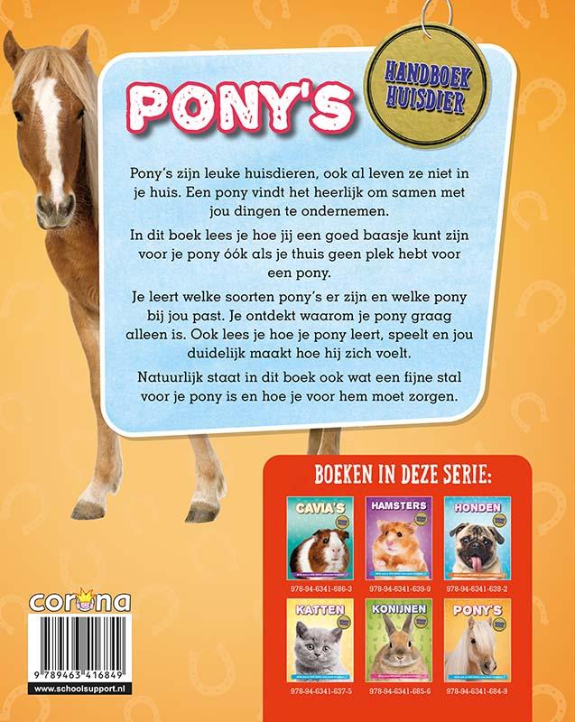 Achterkant van Pony's
