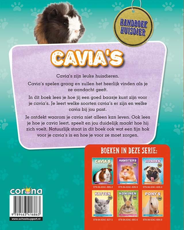 Achterkant van Cavia's