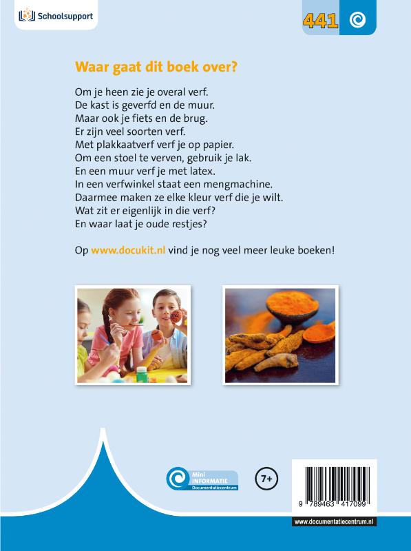 Achterkant van Verf