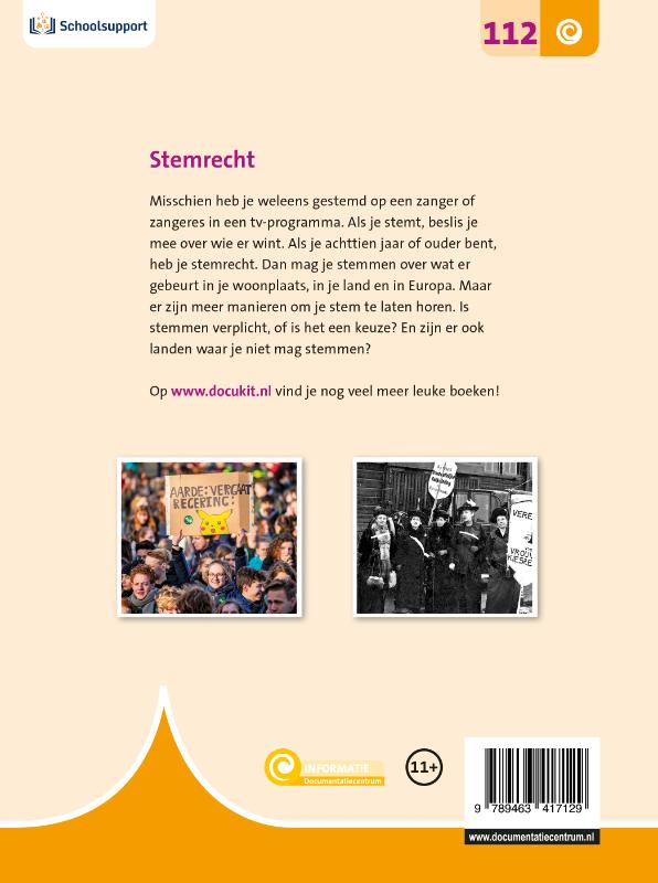 Achterkant van Stemrecht