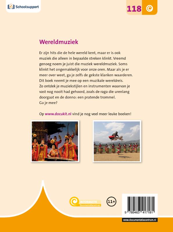 Achterkant van Wereldmuziek