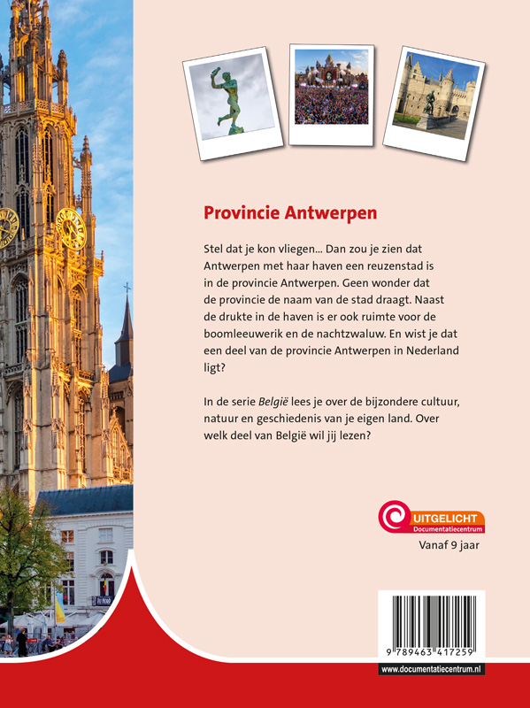 Achterkant van Antwerpen