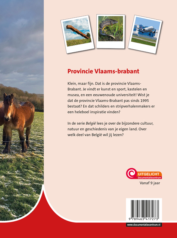 Achterkant van Provincie Vlaams-Brabant