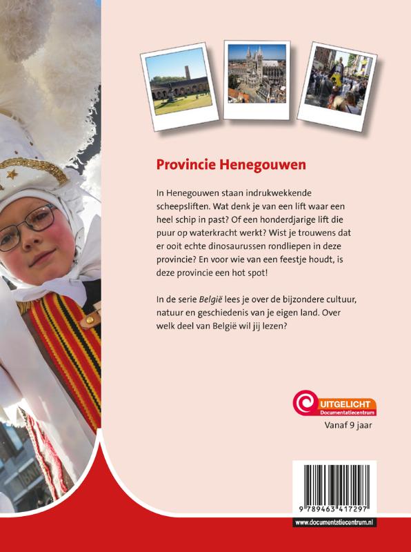 Achterkant van Provincie Henegouwen