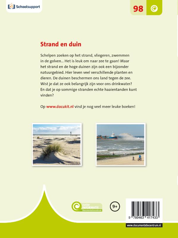 Achterkant van Strand en duin