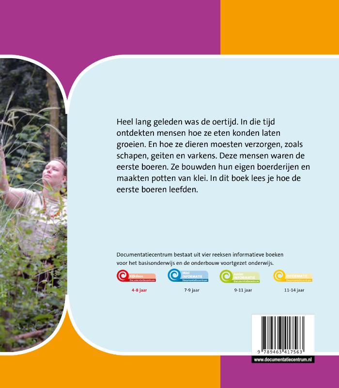 Achterkant van de eerste boeren