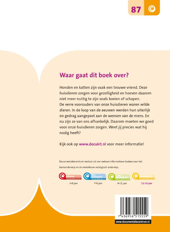 Achterkant van Huisdieren