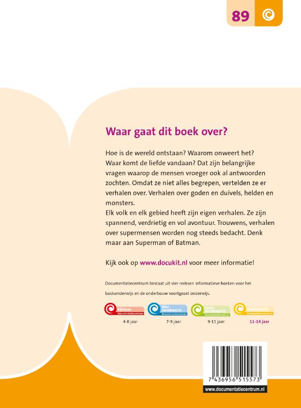 Achterkant van Mythologie