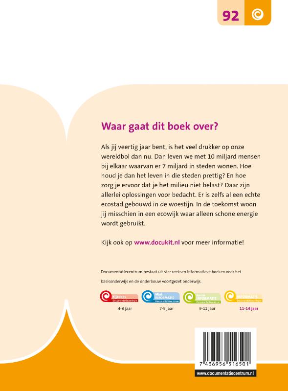 Achterkant van Ecosteden