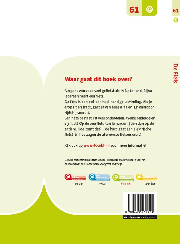 Achterkant van De fiets