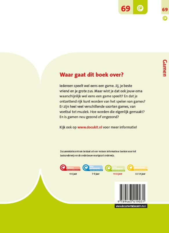 Achterkant van Gamen