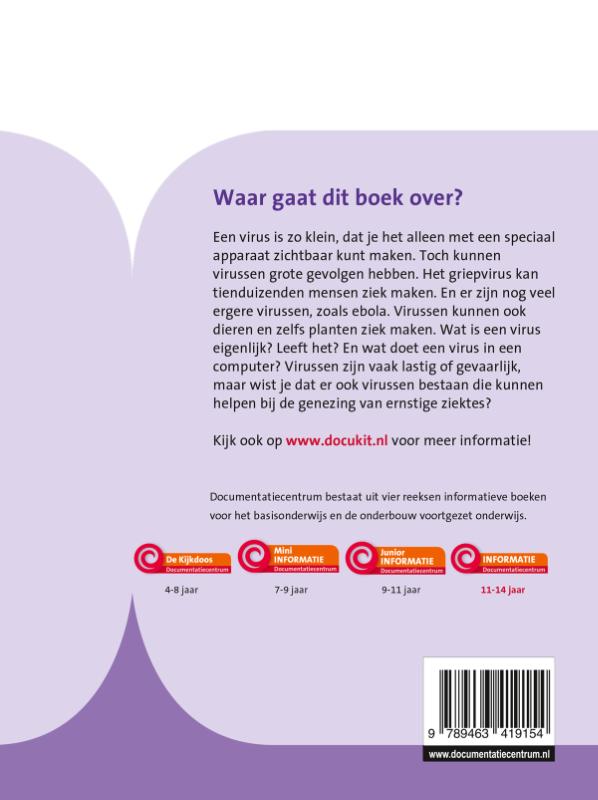 Achterkant van Virussen