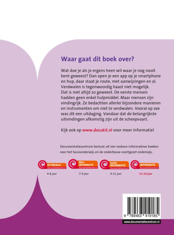 Achterkant van Van kompas tot GPS