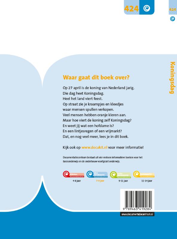 Achterkant van Koningsdag
