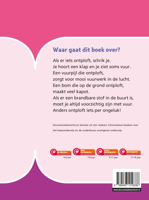 Achterkant van Ontploffen