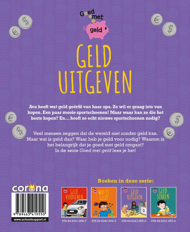 Achterkant van Geld uitgeven