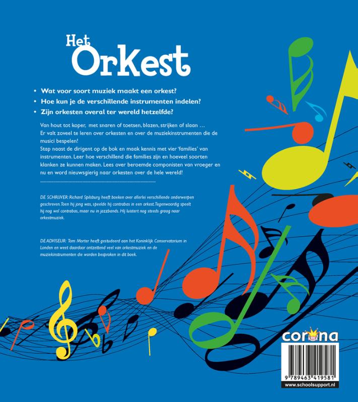 Achterkant van Het orkest