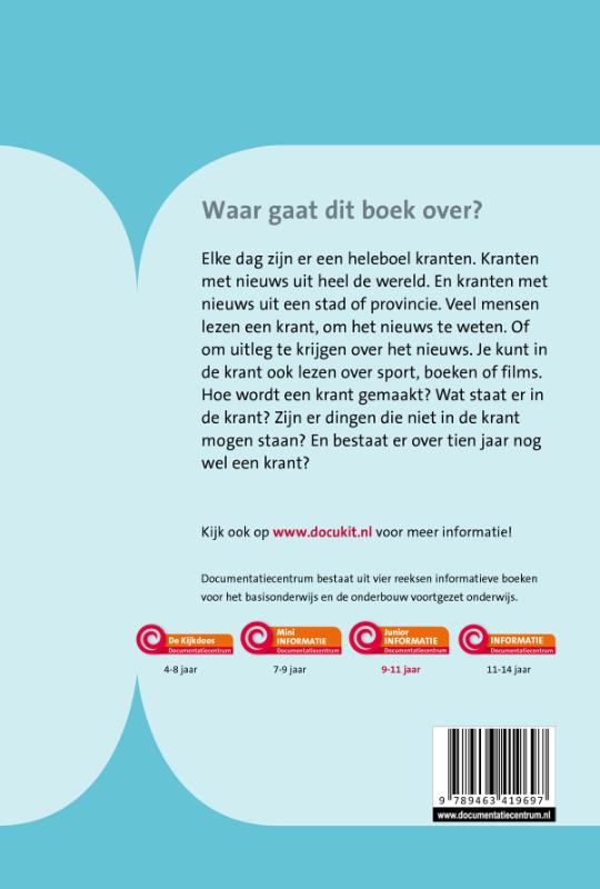 Achterkant van De Krant