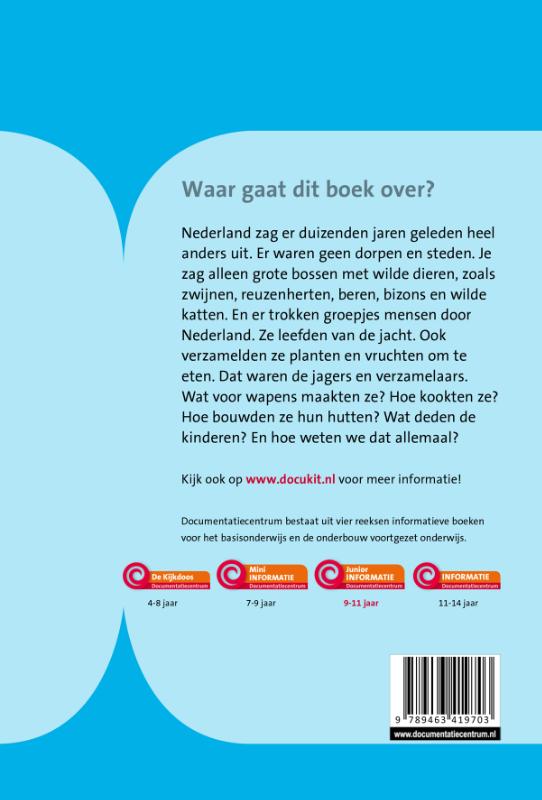 Achterkant van Jagers en verzamelaars
