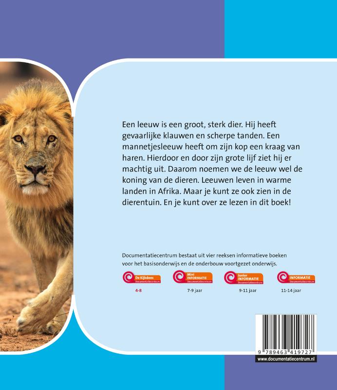 Achterkant van De leeuw