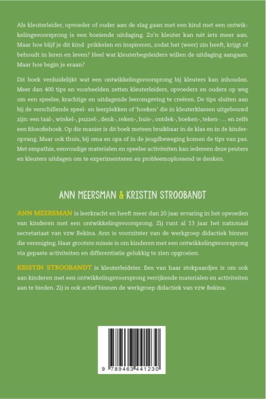 Achterkant van Kleuters die nét iets meer kunnen