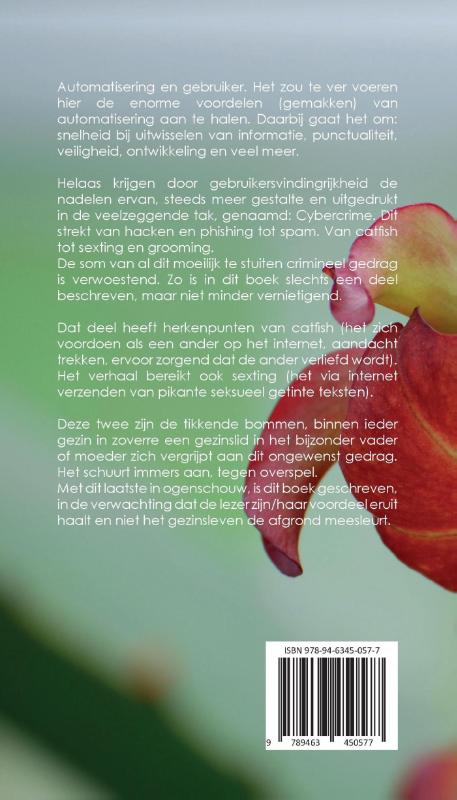 Achterkant van De verslindende bloem