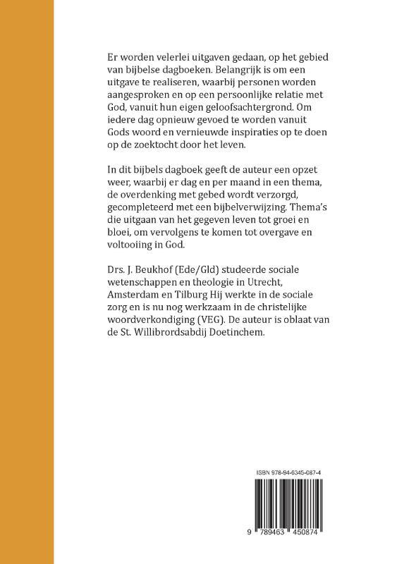 Achterkant van In de avondschemering