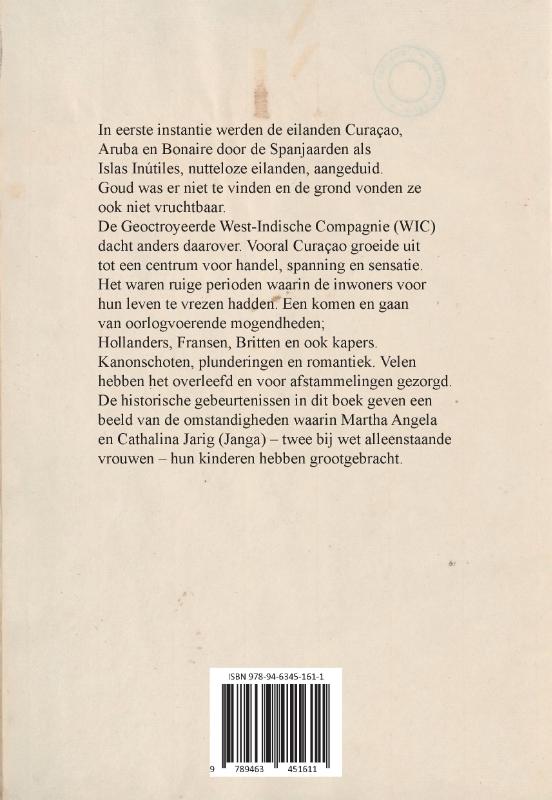 Achterkant van Martha Angela