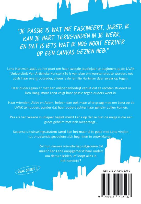 Achterkant van Een Canvas Vol Liefde