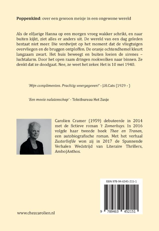 Achterkant van Poppenkind
