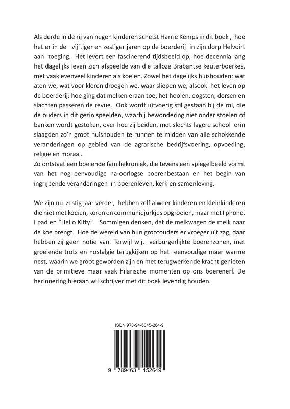 Achterkant van Met elf man rond de pan