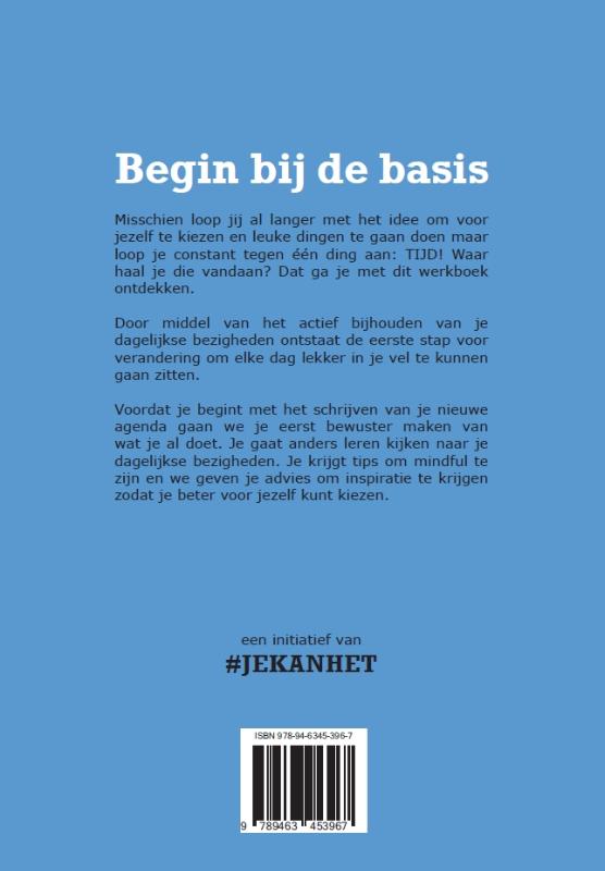 Achterkant van Elke dag, lekker in je vel