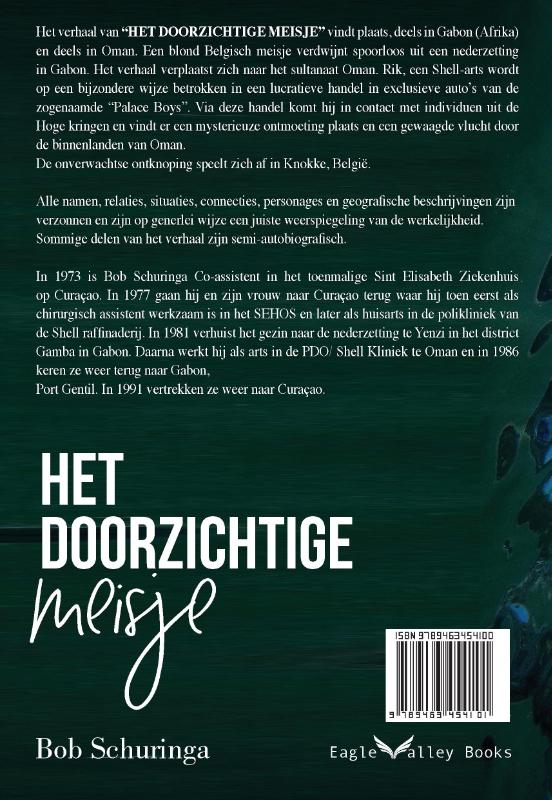 Achterkant van Het doorzichtige meisje