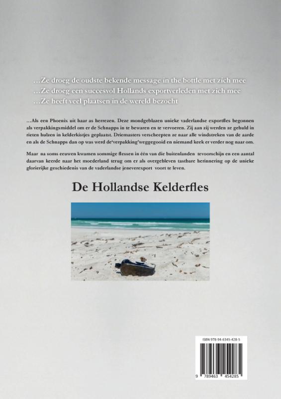 Achterkant van De Kelderfles