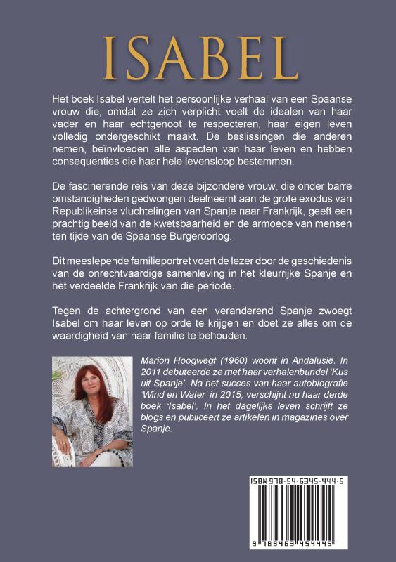 Achterkant van Isabel