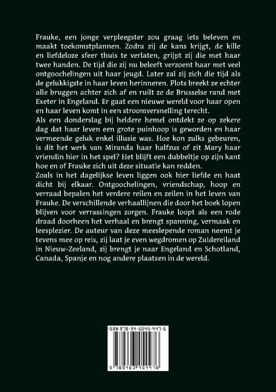 Achterkant van Tegenwind