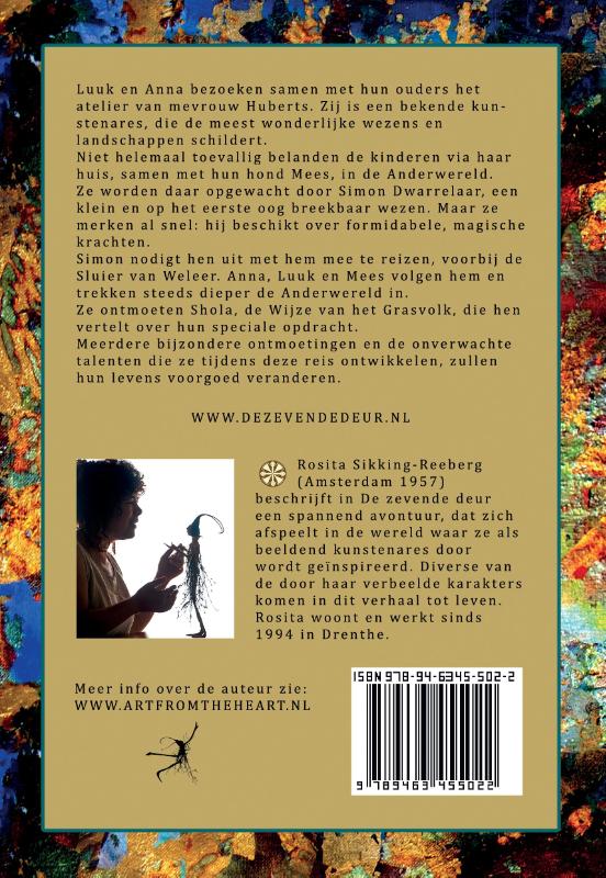 Achterkant van De zevende deur