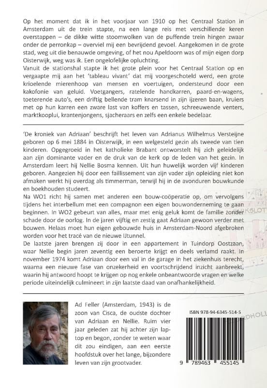 Achterkant van De kroniek van Adriaan
