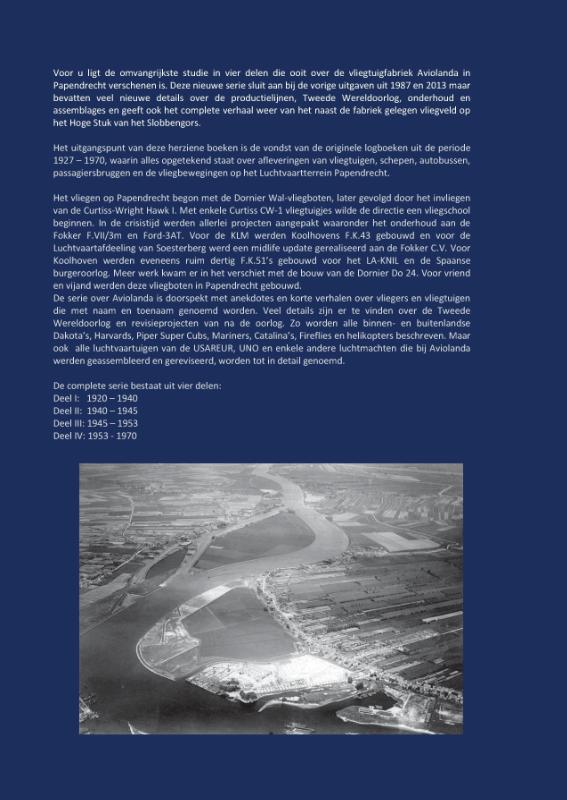 Achterkant van Logboek Aviolanda en het verdwenen vliegveld Papendrecht Deel III