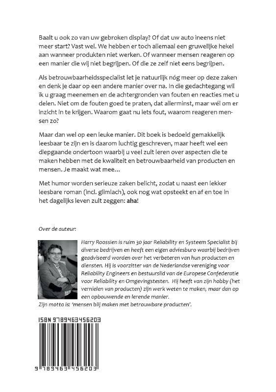 Achterkant van Gefaald