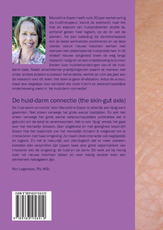 Achterkant van De huid-darm connectie