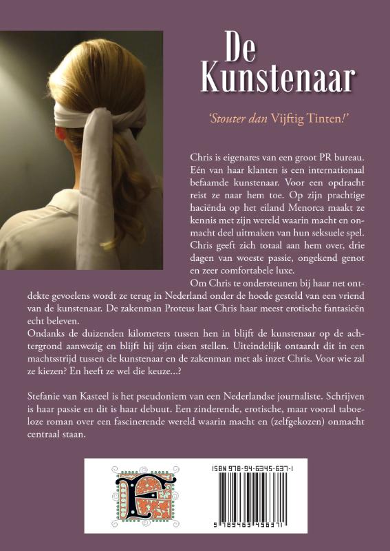 Achterkant van Kunstenaar
