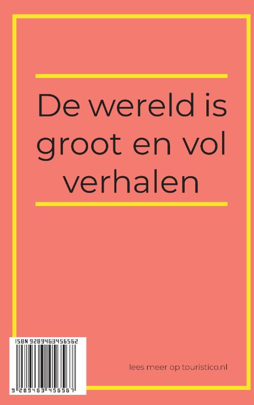 Achterkant van Gebundelde verhalen 2018/2019