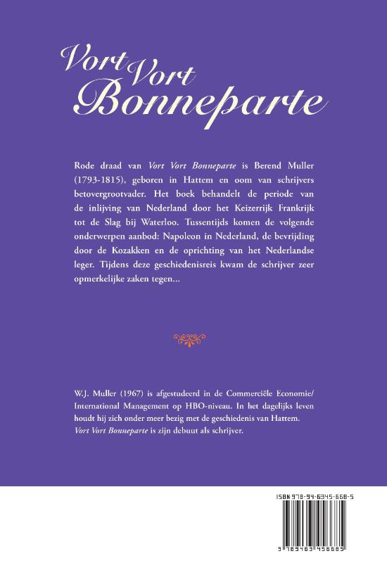 Achterkant van Vort Vort Bonneparte